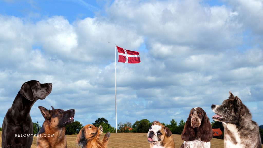 What dog breeds are banned in Denmark?