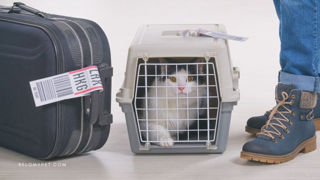 Traveling with pets on a plane