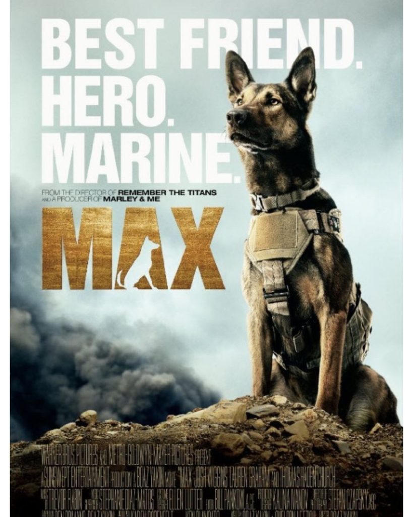 Pets in Films Day: Max Movie Poster