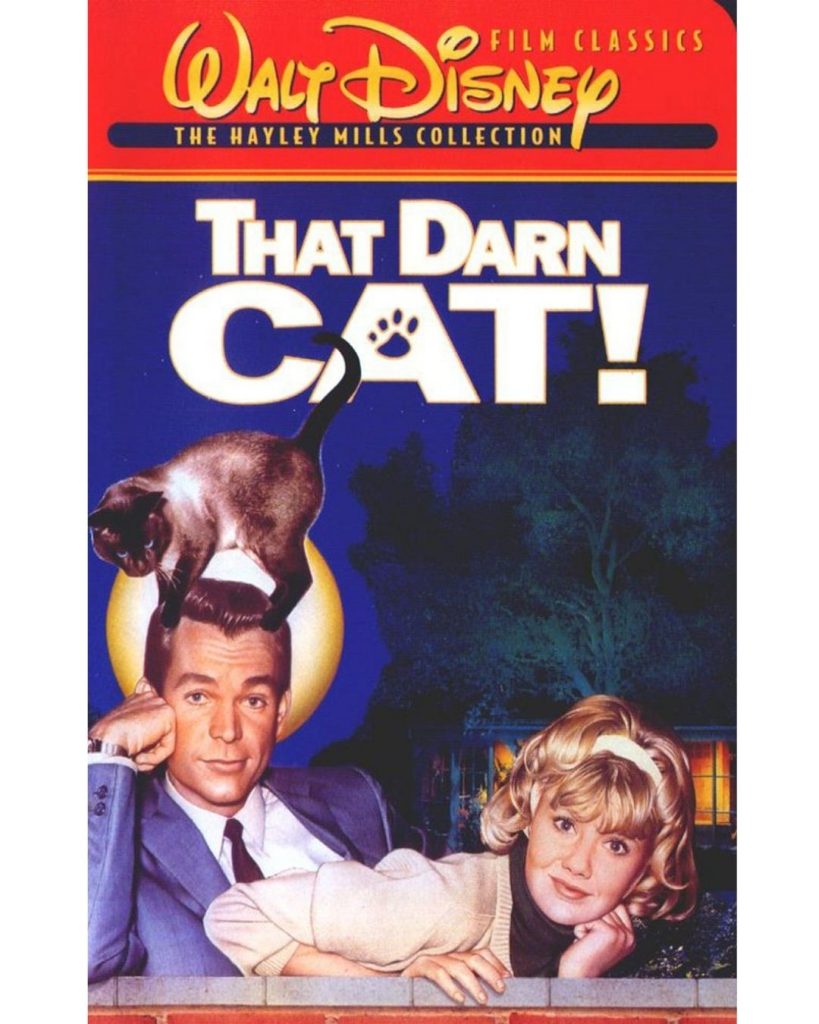Pets in Films Day: That Darn Cat Movie Poster