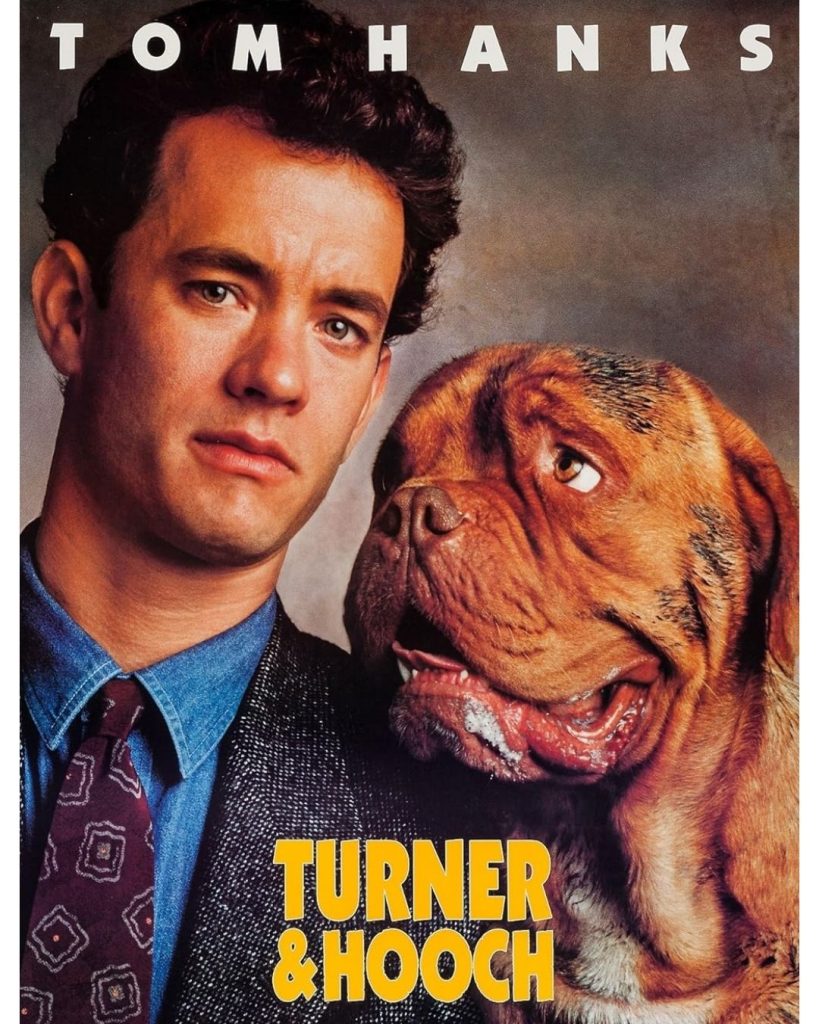 Pets in Films Day: Turner and Hooch Movie Poster