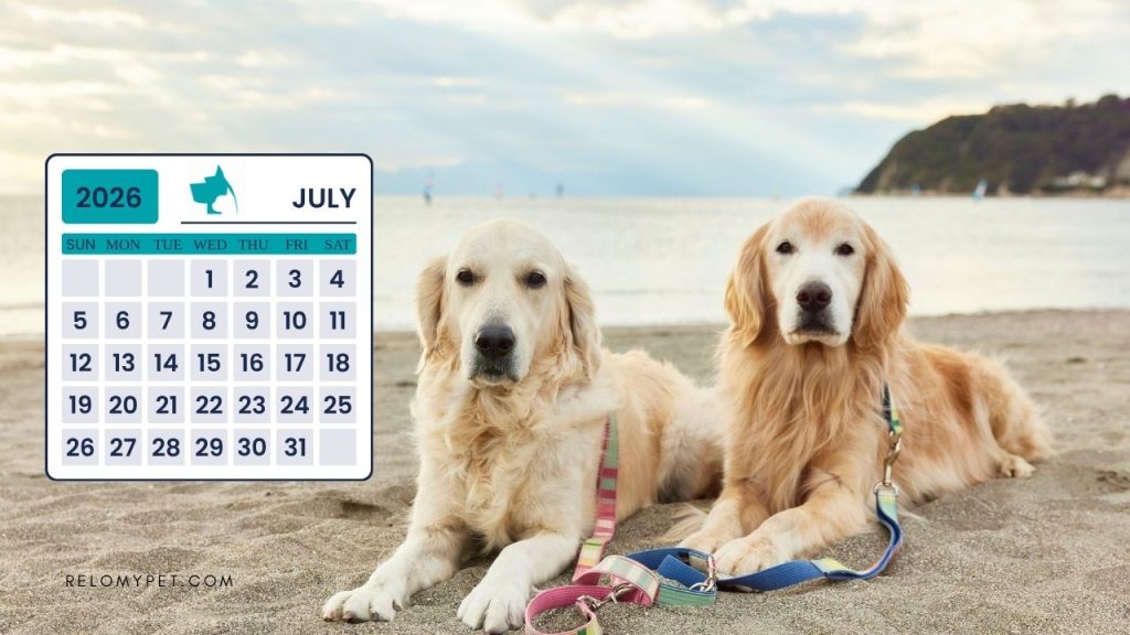 Dogs on the beach: July 2026
